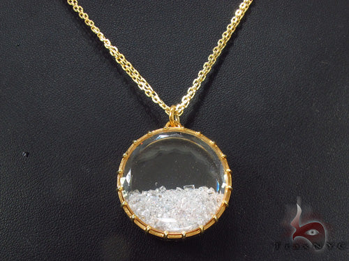 Ladies Loose Diamond Necklace 34752 - Image 13