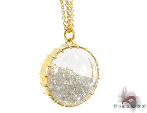 Ladies Loose Diamond Necklace 34752 - Image 2