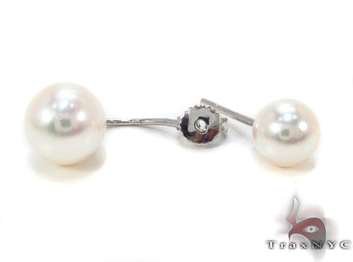 Ladies Pearl Earrings 34753 - Image 4