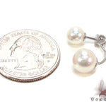 Ladies Pearl Earrings 34753 - Image 5