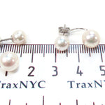 Ladies Pearl Earrings 34753 - Image 6
