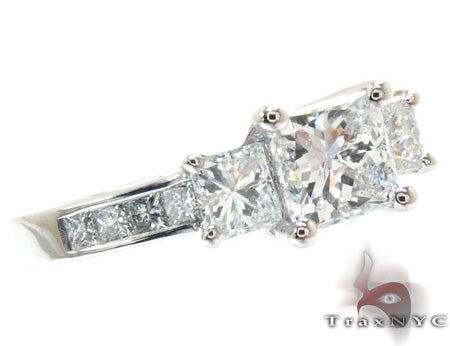 Ladies Princess Cut Diamond Ring 21182 - Image 1