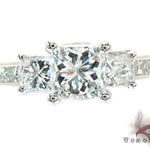 Ladies Princess Cut Diamond Ring 21182 - Image 2