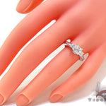 Ladies Princess Cut Diamond Ring 21182 - Image 8