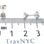 Ladies Prong Diamond Stud Earrings 22081 - Image 5
