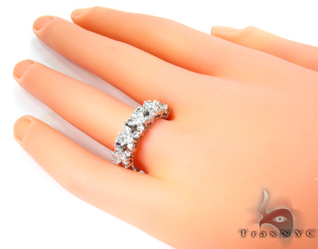 Ladies Prong Engagement Band 18138 - Image 7