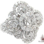 Ladies Prong Pave Diamond Semi Mount Ring 22329 - Image 1