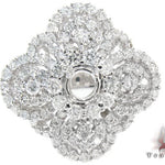 Ladies Prong Pave Diamond Semi Mount Ring 22329 - Image 2