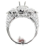 Ladies Prong Pave Diamond Semi Mount Ring 22329 - Image 5