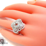 Ladies Prong Pave Diamond Semi Mount Ring 22329 - Image 7