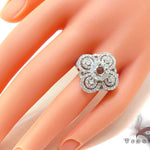 Ladies Prong Pave Diamond Semi Mount Ring 22329 - Image 8