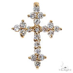 Ladies Tiny Enchanted Cross Crucifix 3273 - Image 1