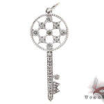 Ladies Diamond Key Pendant 21197 - Image 1