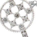 Ladies Diamond Key Pendant 21197 - Image 3