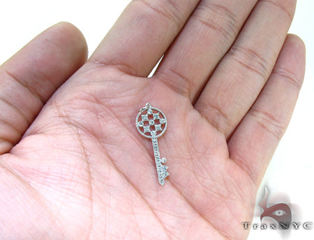 Ladies Diamond Key Pendant 21197 - Image 6