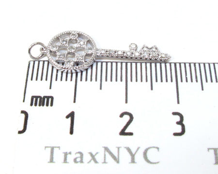 Ladies Diamond Key Pendant 21197 - Image 7