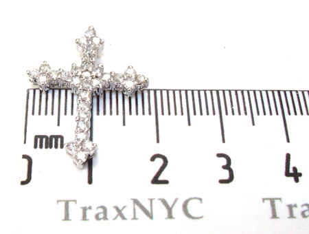 Ladies Prong Diamond Cross Crucifix 21206 - Image 7