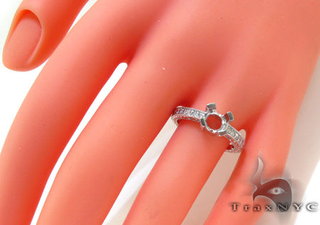 Ladies Semi Mount Diamond Ring 21200 - Image 8