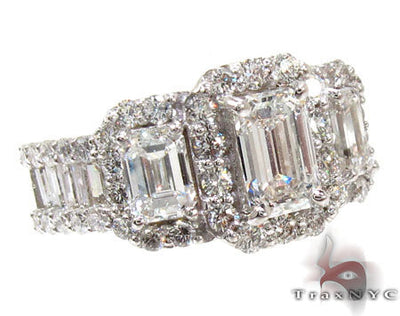 Ladies White Gold Diamond Ring 21040 - Image 1