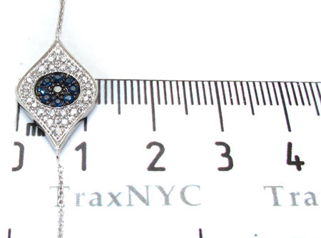 Ladies Evil Eye White Gold Two Color Diamond Bracelet 21296 - Image 7