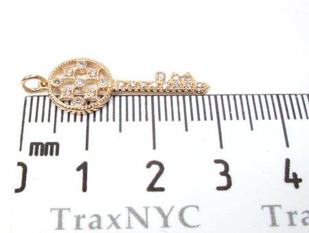 Ladies Diamond Key Pendant 21196 - Image 7