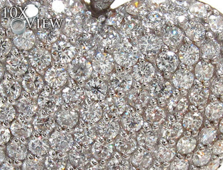 Ladies Yellow Gold Bubble Heart Pendant 20736 - Image 3