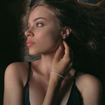 Lover's Petal Sapphire Diamond Flower Earrings Large 66900 - Image 5