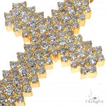 Large Diamond Cross Pendant (Lab) 68212 - Image 3