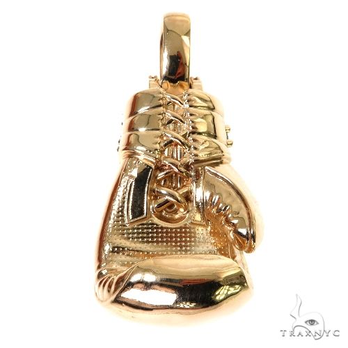 14K Gold Large Everlast Boxing Glove, photo 4 of 6