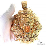 Large Lion Head Pendant With Opening Face Of African Wildlife  69151 - Image 10