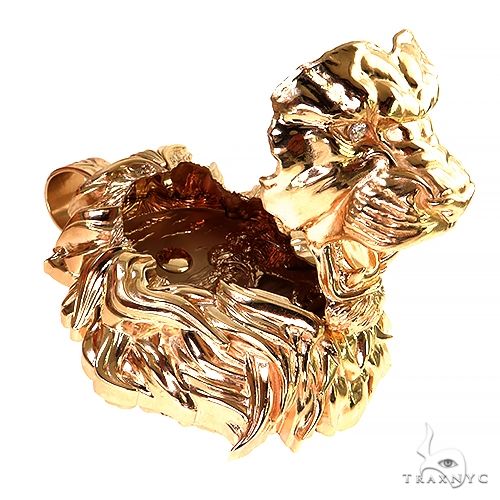 Large Lion Head Pendant With Opening Face Of African Wildlife  69151 - Image 6