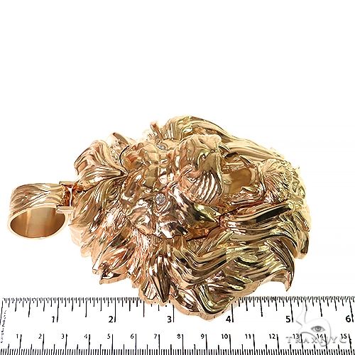 Large Lion Head Pendant With Opening Face Of African Wildlife  69151 - Image 9