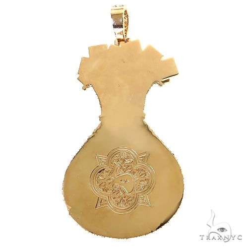 Large Money Bag Diamond Pendant 68663 - Image 5
