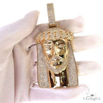 Large Size Jesus Diamond Pendant 68905 - Image 7