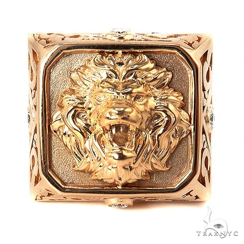 Leonardo Da Vinci Lion Ring 69530 | TraxNYC