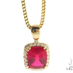 Lepus Diamond Pendant Chain Set 49157 - Image 1