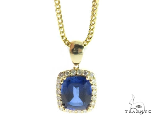 Lepus Diamond Pendant Chain Set 49159 - Image 1