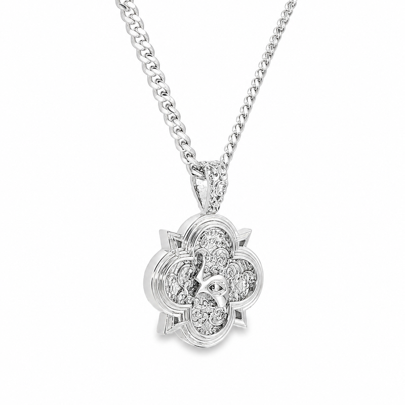 Limited Edition Trax Logo & Miami Cuban Chain Set 71618
