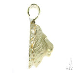 Small Lion Head Gold Pendant 45317 - Image 3