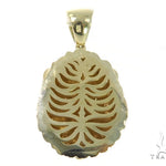 Small Lion Head Gold Pendant 45317 - Image 4