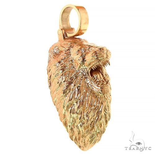 Lion Head Pendant 68533 | TraxNYC