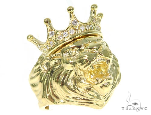 Lion King Diamond Ring 45445 - Image 1