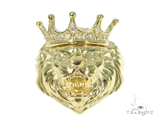 Lion King Diamond Ring 45445 - Image 2