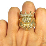 Lion King Diamond Ring 45445 - Image 7