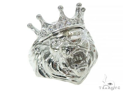 Lion King Diamond Ring 65999 - Image 1