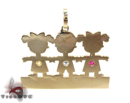 Little Kids Gold Pendant 28033 - Image 3