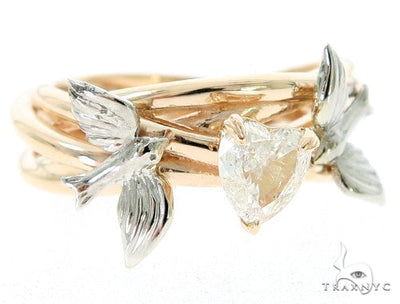 Love Doves Diamond Engagement Ring 45567 - Image 1