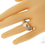 Love Doves Diamond Engagement Ring 45567 - Image 5