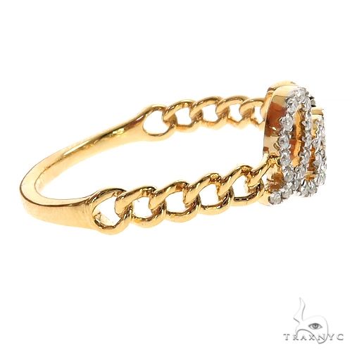 14K Gold Love diamond Ring, photo 3 of 8