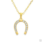 Lucky Horseshoe Diamond Pendant 70773 - Image 1